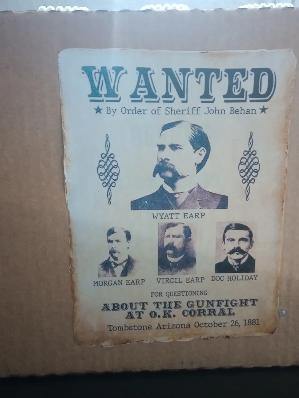 Custom Storage Box -Doc Holliday
